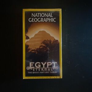 National Geographic Egypt Eternal The Quest For Lost Tombs VHS New Unopened